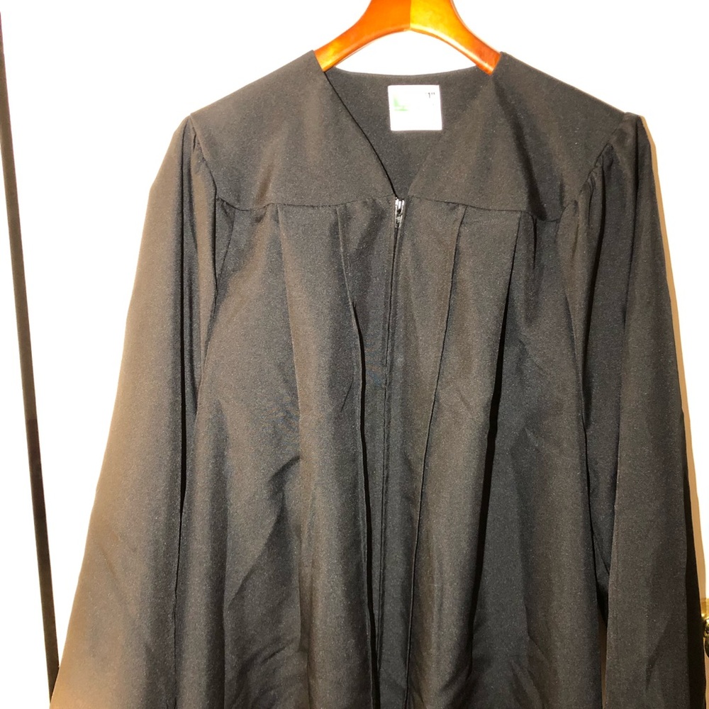 Black Graduation Gown - Unisex